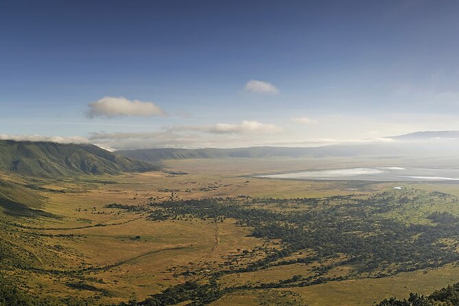 1 Day Ngorongoro Crater Group Jioning Safari - The early road from Arusha to the crater rim