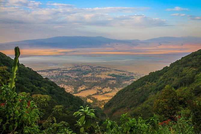 1-Day Tour to Ngorongoro Crater - Entering the crater for a six-hour game drive