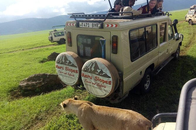 3 Days Big 5 Tour and Culture in Tanzania - Ngorongoro Crater: your strongest Big Five chance