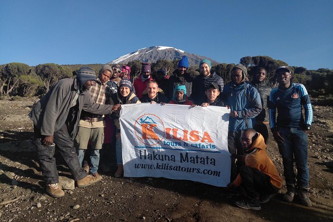 5 Days Marangu route Climbing Mt. Kilimanjaro - The long descent through forest to Marangu Gate