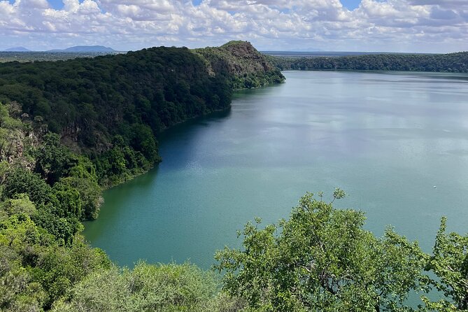 5-Hour Private Guided Tour in Lake Chala with Lunch - The viewpoint toward Lake Jipe and Kilimanjaro