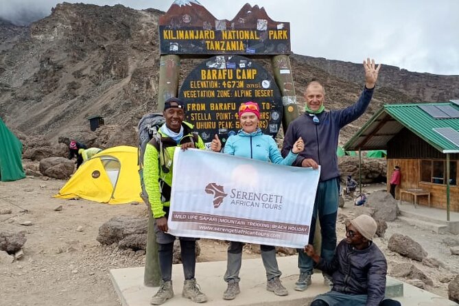 7 days Kilimanjaro climb via Machame route (Whiskey route) - Arusha to Machame Gate, then into the rain forest