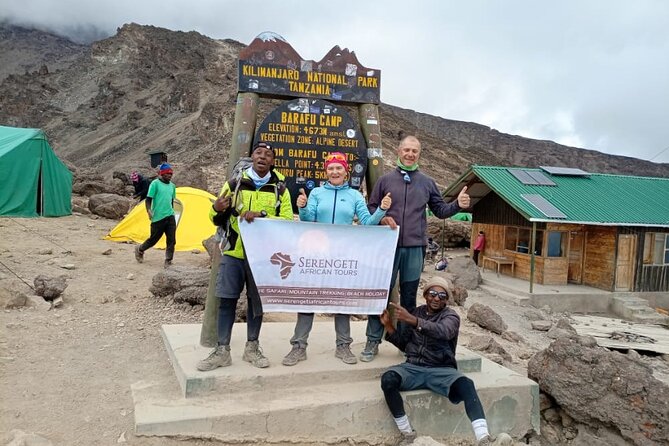 7 days Kilimanjaro climb via Machame route (Whiskey route) - Day 6: Stella Point, Uhuru Peak, and sunrise