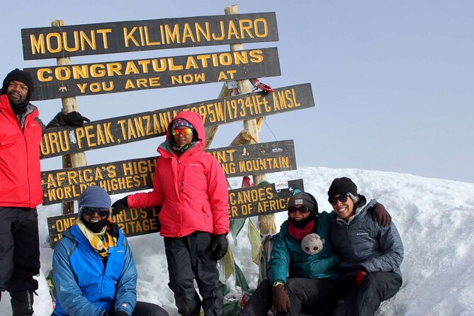 7 Days Kilimanjaro via Machame route affordable price - Day 5: Uhuru Peak and the long descent