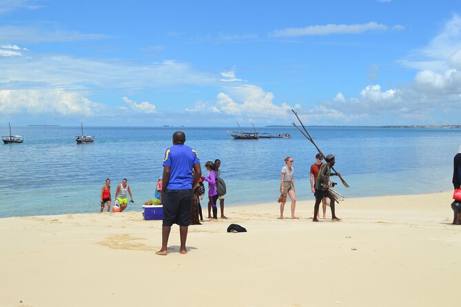 A Full Day Safari Blue Tour And Blue Lagoon - The sandbank: one hour of clear water and fruit