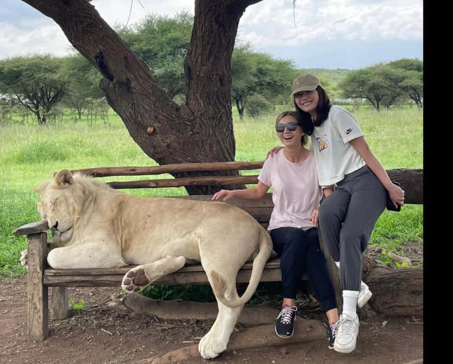 Arusha: Day Trip to Serval Wildlife - Feed Giraffes & Lions - First impressions at Serval Wildlife Sanctuary
