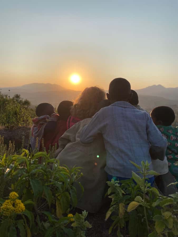 Arusha: Golden Hour Walk & Sunset Viewpoint Over Mount Meru - Sunset over Mount Meru