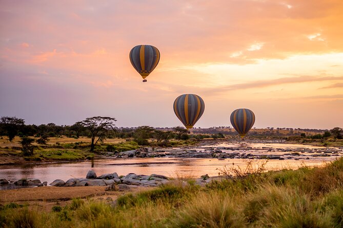 Balloon Safari & Bush Breakfast in Serengeti - Miracle Experience - Landing somewhere in the Serengeti