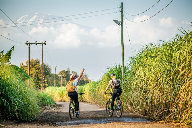 Chemka Hotpsrings E-Bike Day Trip - From Moshi’s One Bike shop into sugarcane country