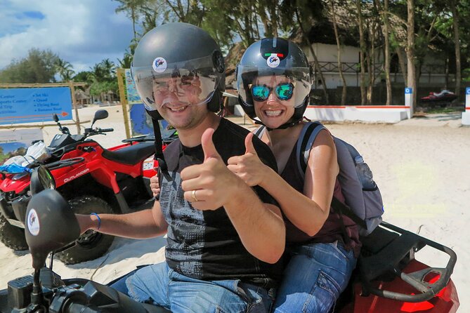Cool Quads Tour Zanzibar - Pongwe Beach provides the finish