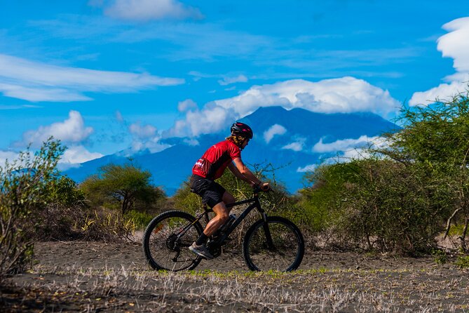Cycling from Kilimanjaro to Ngorongoro Crater - Day three: The longest ride, with Tarangire ahead