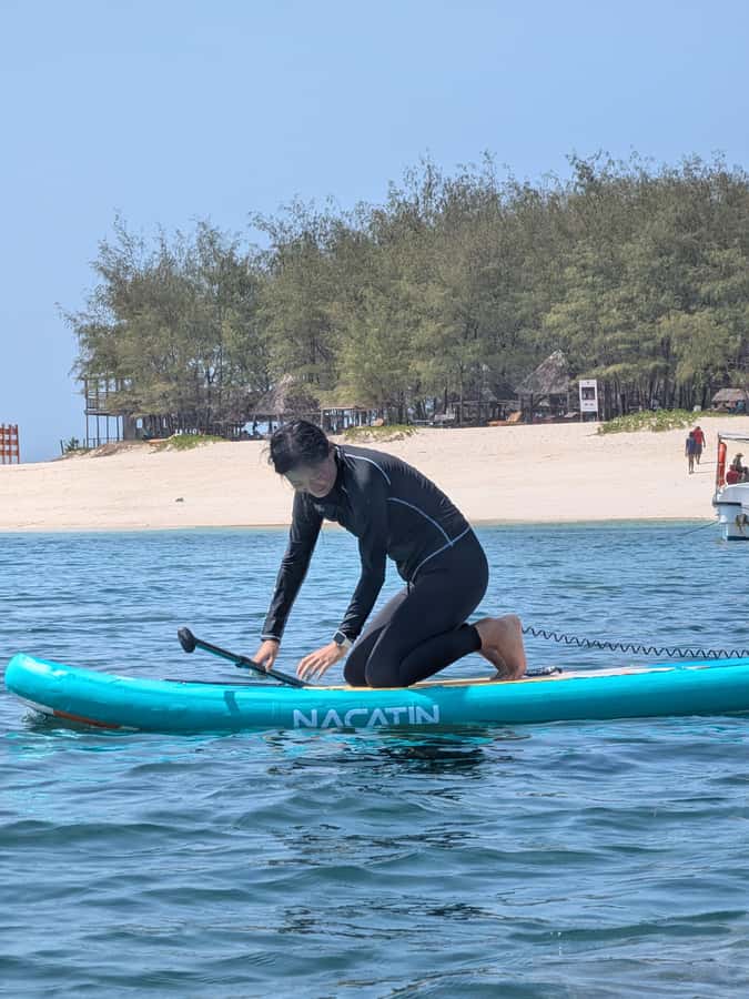 DAR ES SALAAM: MBUDYA ISLAND SNORKELING TOUR & BEACH VIBES - The return crossing and the shape of the day
