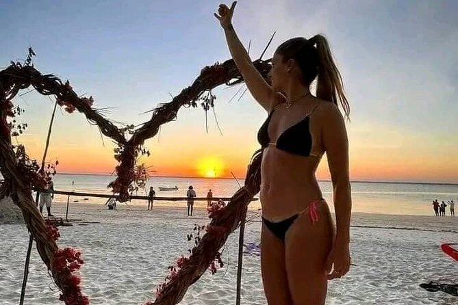 Explore Zanzibar's 6 Quintessential Southeastern Charm Full day - Kae Beach sunset at Michamvi