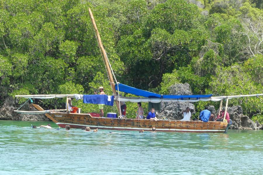 From Stone Town: Sandbank picnic with sea food BBQ Lunch - Lunch on Quail Island