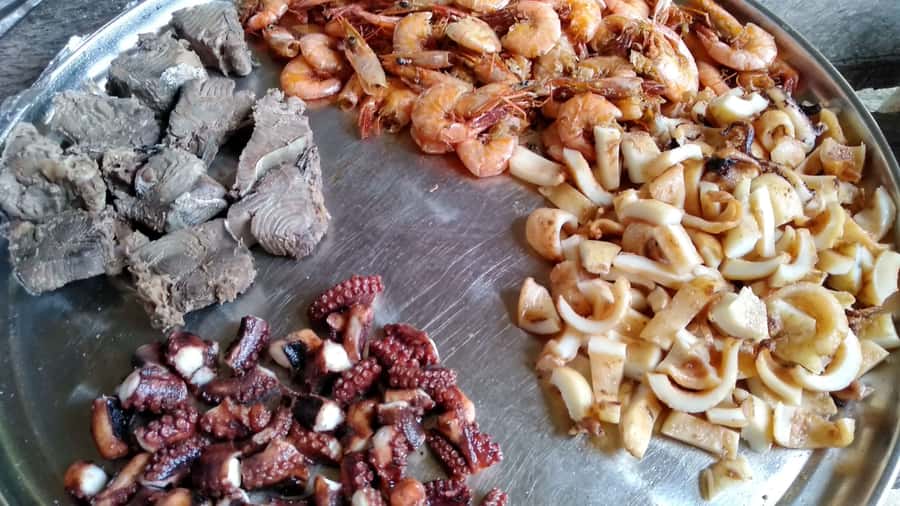 From Stone Town: Sandbank picnic with sea food BBQ Lunch - The baobab walk and mangrove lagoon