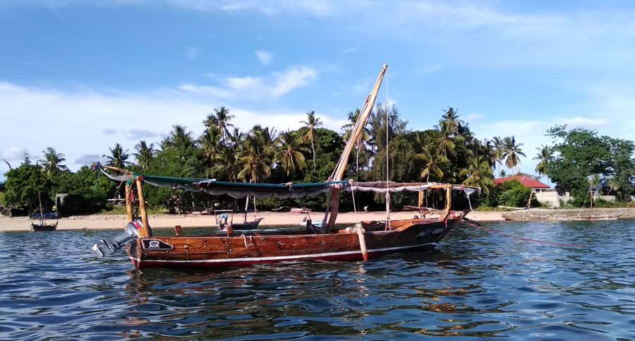 From Stone Town: Sandbank picnic with sea food BBQ Lunch - Sailing back to Fumba and Stone Town
