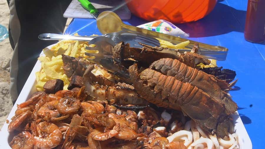 From Zanzibar: Prison Island With Nakupenda Tour - A seafood lunch served beside the water
