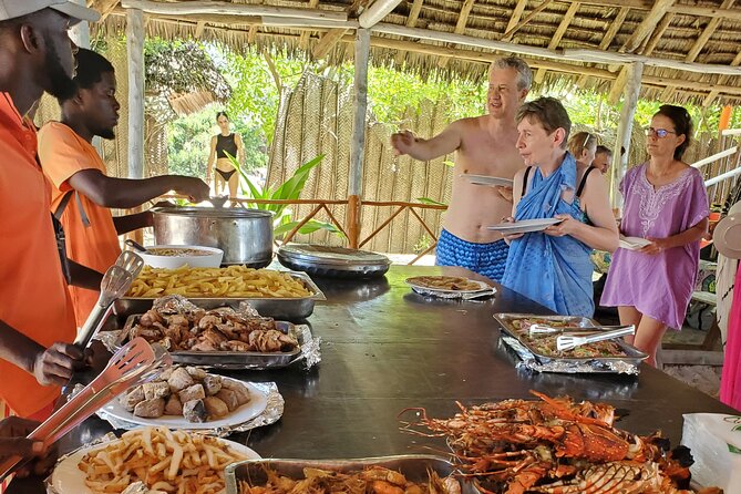 Full Day Private Safari Blue Sea Adventure in Zanzibar - Snorkeling above Menai Bay’s coral reefs