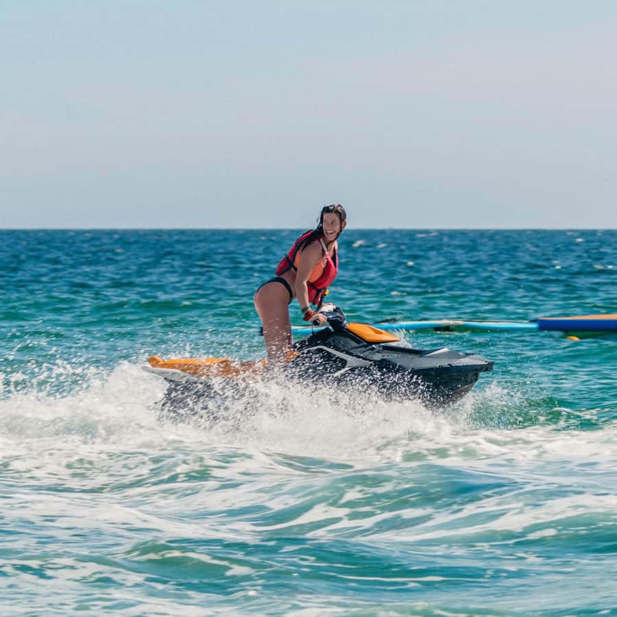 Jet Ski Adventure Zanzibar :Fun at Kendwa/Nungwi Beach - The biggest booking issue: one jet ski for two people
