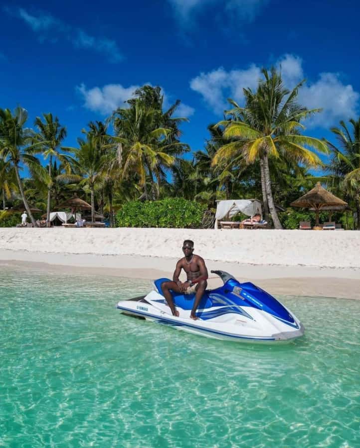 kendwa: jet ski experience - The first run along Kendwa’s shoreline