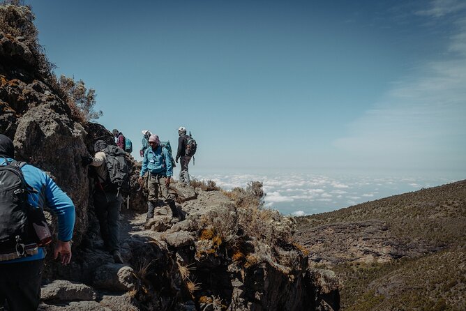 Kilimanjaro climb, Lemosho Route (6-day) - Day 4: Barranco Wall, Karanga Camp, and a short acclimatization walk