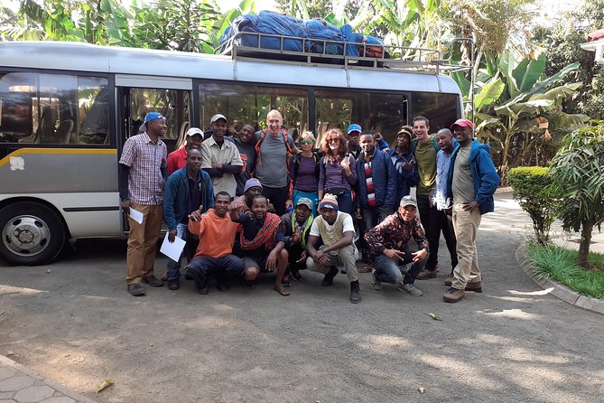 KILIMANJARO MACHAME ROUTE, (Climb 7days) "Whiskey" route - Day two: From the forest to the Shira Plateau
