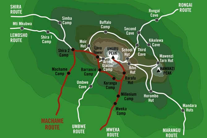 KILIMANJARO MACHAME ROUTE, (Climb 7days) - Day 1: From Arusha to the first forest camp
