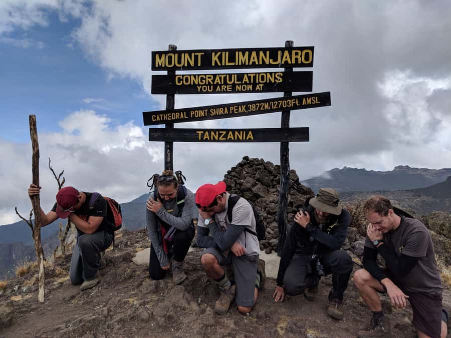 Kilimanjaro: Shira plateau to Cathedral point 3872m Day hike - Morum Barrier at 3,400 meters