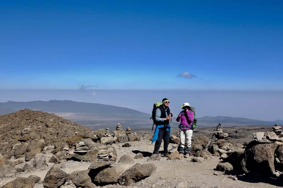 Kilimanjaro: Shira plateau to Cathedral point 3872m Day hike - Cathedral Point at 3,872 meters