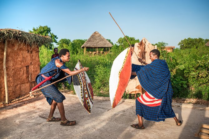 Maasai World - Touring the village setting