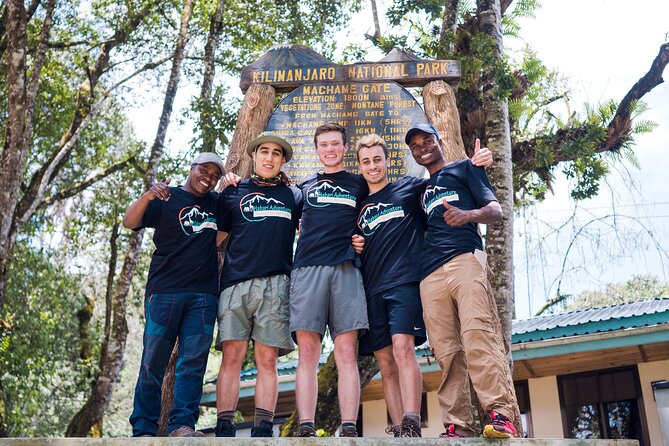 machame route - The middle section: steeper paths and better acclimatization