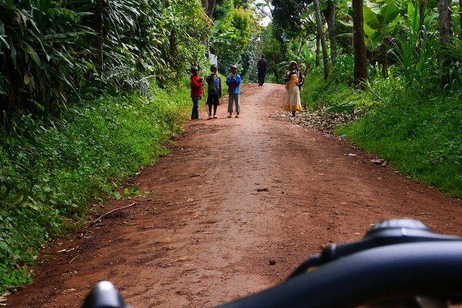 Materuni Waterfall E-Bike Day Trip - Walking through the forest to Materuni Falls