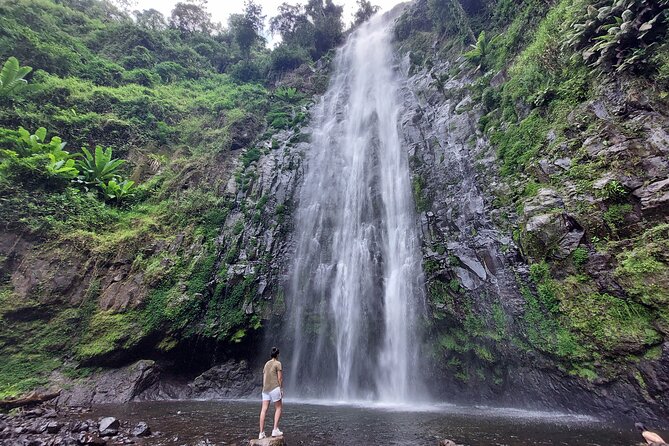 Materuni Waterfalls and Coffee Tour in Moshi - Walking the 35-minute trail to Materuni Falls