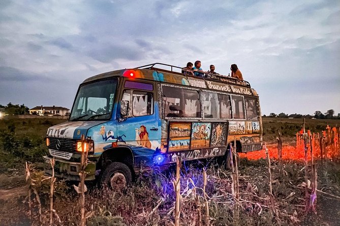 Moshi sunset experience - Leaving Mama Africa Gift Shop at 5:30 pm