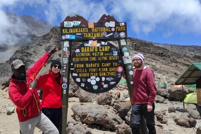 Mount Kilimanjaro - Machame route - Day 3: Lava Tower, Arrow Glacier, and Barranco Camp