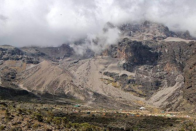 Mt Kilimanjaro Trek, 6 Days - Umbwe Route - Day three: Barranco Wall, Karanga, and the South Circuit