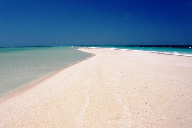 Nakupenda Beach Day Tour in Zanzibar - Snorkeling between the island and the sandbank