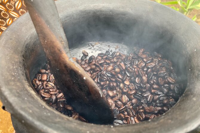 Organic Coffee Tour and Local Food Experience in Arusha - A treehouse cup with Mount Meru nearby