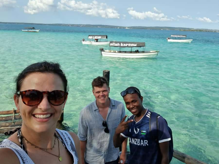 Prison island and nakupenda beach sandbank - The dhow ride from Zanzibar