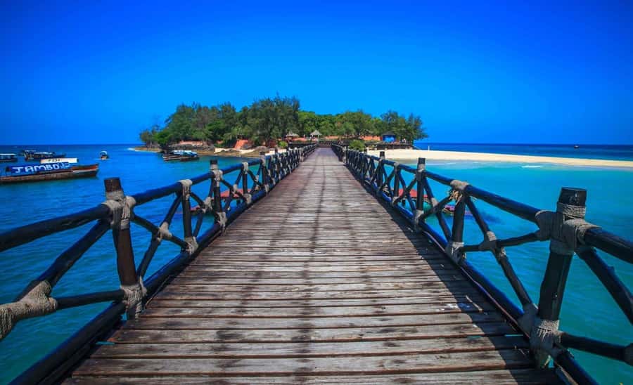 Prison island and Nakupenda sandbank - The Boat Ride To Prison Island