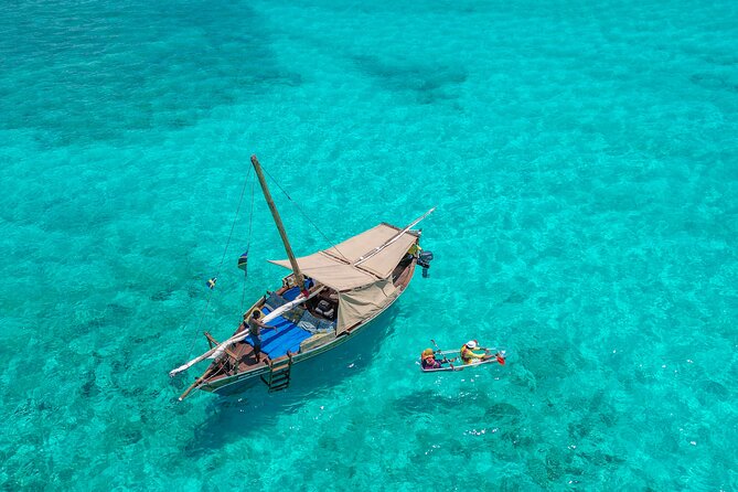 Private/Sharing: Snorkeling with Dolphins Sandbank in Mnemba - What $120 includes, and where the value lies