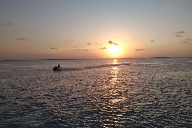 Private Sunset Dhow Cruise in Stone Town Zanzibar - The Upper Deck View Back Toward Stone Town