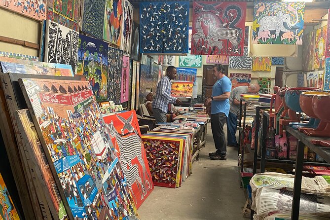 Private Tour in Historical Dar es Salaam with Lunch - Mwenge Woodcarvers Market puts the craft in front of you