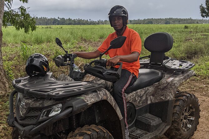 Quad Bike Village Tour - Getting started on a fully automatic quad bike