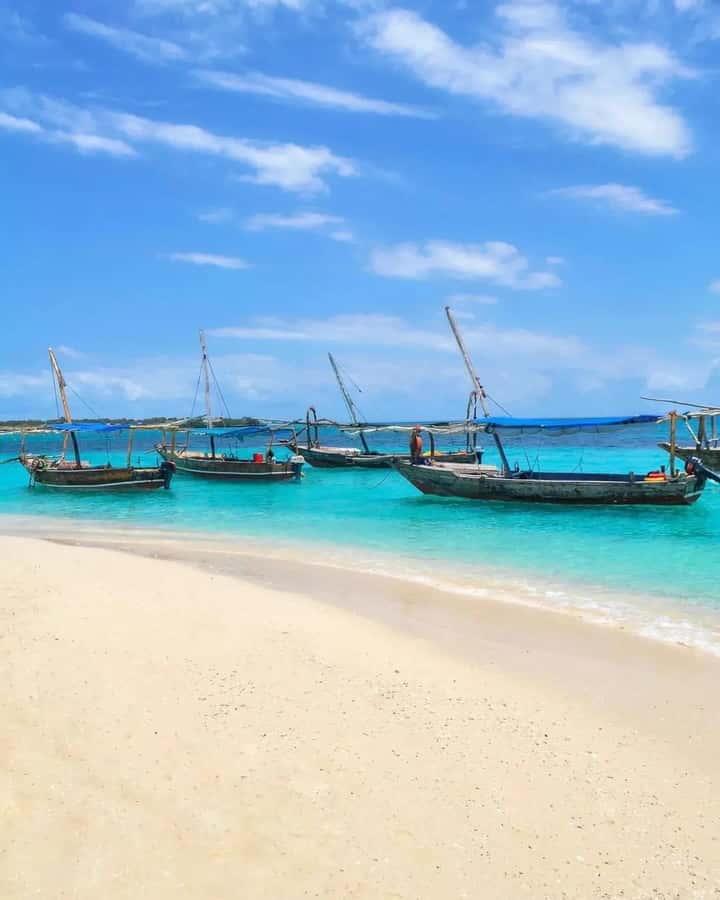 SAFARI BLUE ZANZIBAR : PRIVATE TRIP - The blue lagoon when the tide allows