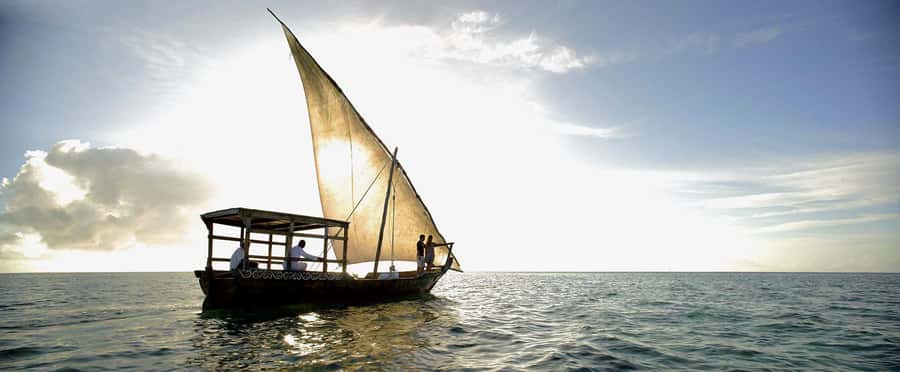 Sunset Dhow from Kendwa/Nungwi Magic Hour on the Ocean - Fruit, drinks, and the food detail to clarify