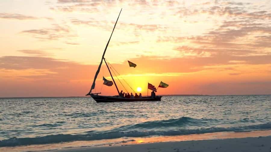 sunset dow cruise at kendwa beach - What the $50 price really covers
