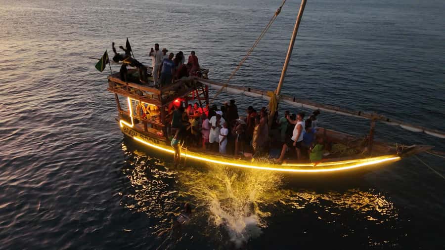 Sunset party cruise in Zanzibar with BoomBoom Boat - What the $25 fare really includes