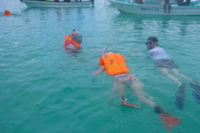 The Rock Restaurant & Blue Lagoon Half Day Tour in Zanzibar - One hour on the sandbank