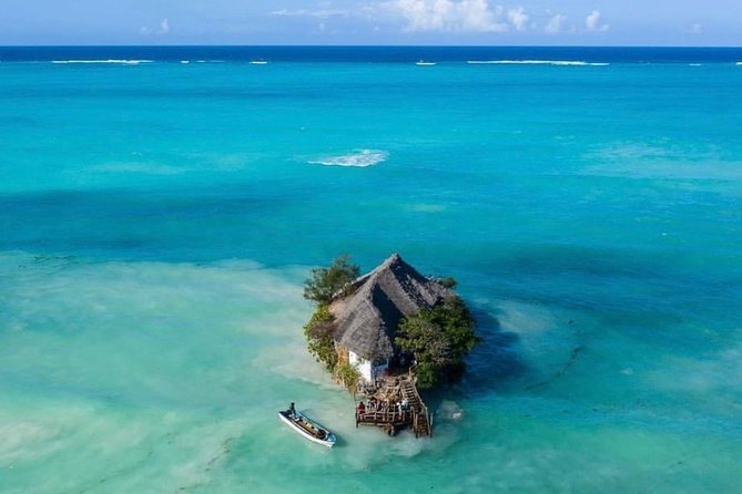 The Rock Restaurant by Speed Boat - Meeting at Zanzibar Extreme Water Sports at noon